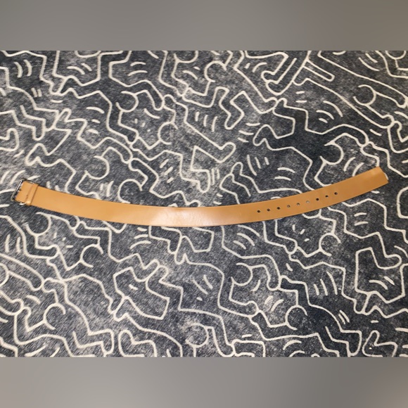 Jill Sander brown classy belt curved shape - Picture 8 of 13